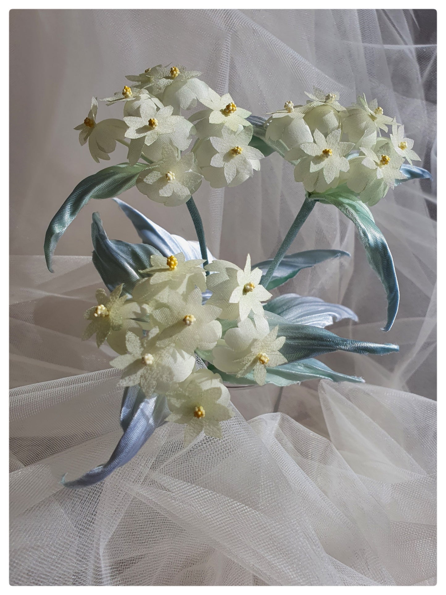 Elysian Silk Bloom Crown